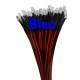 LED's 5mm bleues précablées