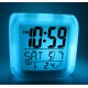 Réveil LED, calendrier, température, alarme,...