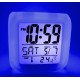 Réveil LED, calendrier, température, alarme,...
