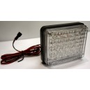 Strobe 40 LED 2 x 20 (orange, blanc, bleu, rouge rouge bleu)