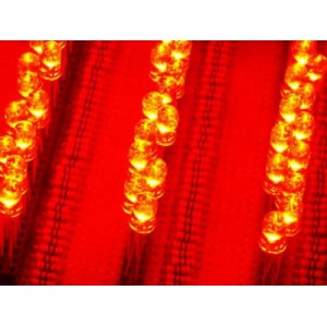 LED's 10mm rouges