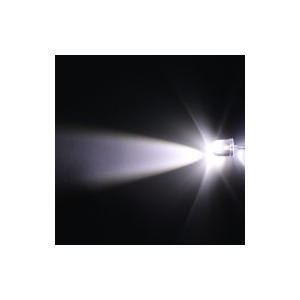 LED's 5 mm blanches 20.000mcd