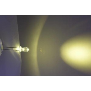 LED's 3 mm blanc chaud
