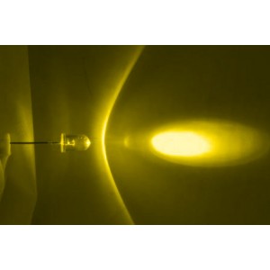 LED's 3 mm ambres jaunes