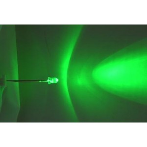 LED's 3 mm vertes